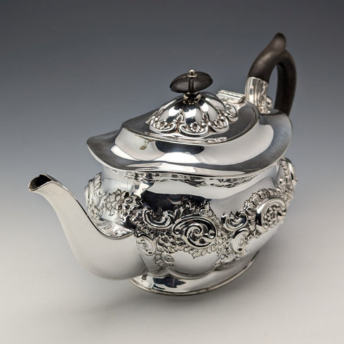 約 1905 年英國古董鍍銀茶具 Fenton Brothers